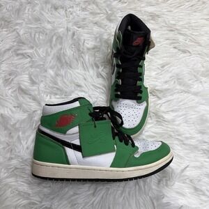 Nike Air Jordan 1 Retro High OG Lucky Green Sz 8 Retro DB4612-300 Active Casual
